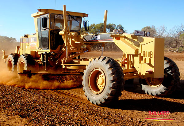 Grader for Bulk Haulage Roadworks Central Queensland