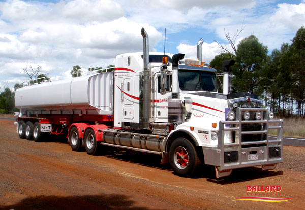 Semi Water Tanker Bulk Haulage Ballard Transport
